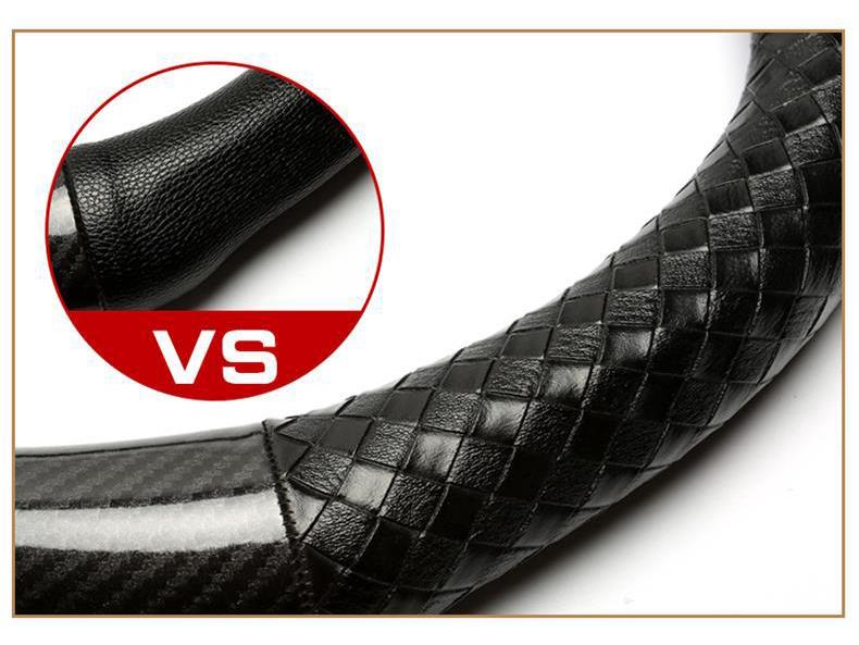 Jeep Compass, Wrangler, Cherokee, Renegade, Grand Commander & Grand Cherokee Steering Wheel Cover