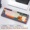 FreeWolf M96 Wireless Gaming Keyboard w/Screen, Bluetooth Dual-Mode, Multi-Device, Ergonomic