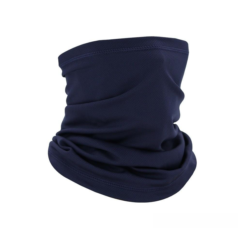 Multifunctional Sunscreen Neck Gaiter Ice Feeling Quick-drying Half Face Mask Breathable Elastic Tube Scarf for Outdoor Sport