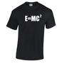 E = MC2 Хлопковая Футболка Футболка Физика Наука Эйнштейн Математик Гик S - 5XL Подарок