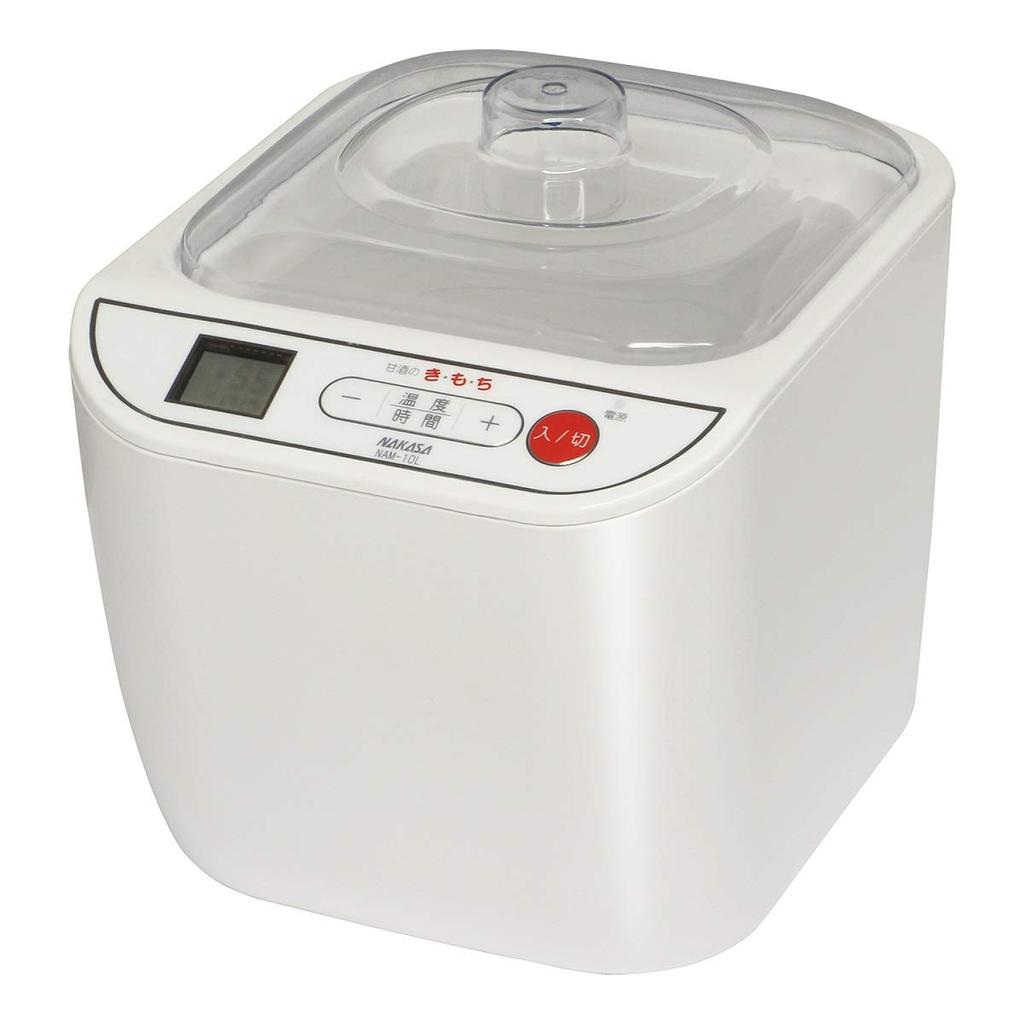 Nakasa Amazake Maker Container Capacity 1000ml NAM-10L