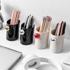 Настольный ящик для хранения Пластиковый органайзер для кистей для макияжа Экономия места Настольный держатель для карандашей для бровей для спальни
