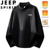 JEEP SPIRIT Men's Thermal Fleece Crew Neck Sweatshirt