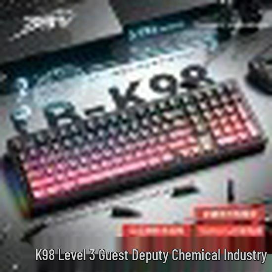 Беспроводная механическая игровая клавиатура LingBao K98 с 101 клавишей и возможностью горячей замены