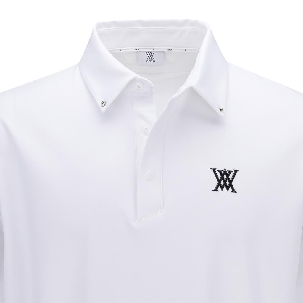 ANEW GOLF Men Spring Essential T-Shirt_Wh