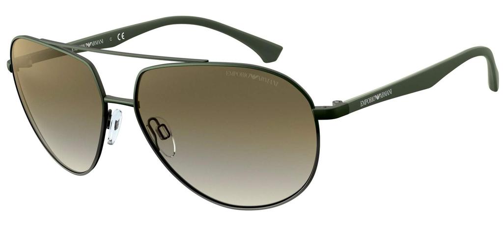 Emporio Armani Sunglasses 0EA2096 DARK GREEN/MATTE GUNMETAL 60
