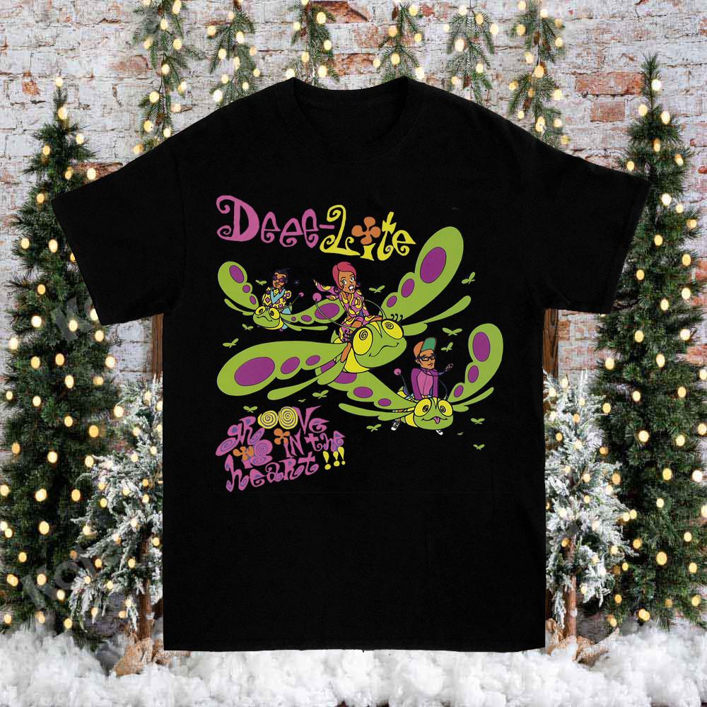 Groove Is in the Heart DeeeLite Tshirt Cotton For men Women S4XL Unisex T-Shirt