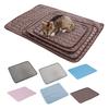 Pet Cooling Pad Natural Cooling Fabric Lightweight Foldable Dog Cat Cooling Cushion Quick Heat Dissipation Pet Mat