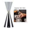 30ml 60ml Stainless Steel Jigger Cone Shape Drink Wine Measuring Cup Bar Accessories Tool