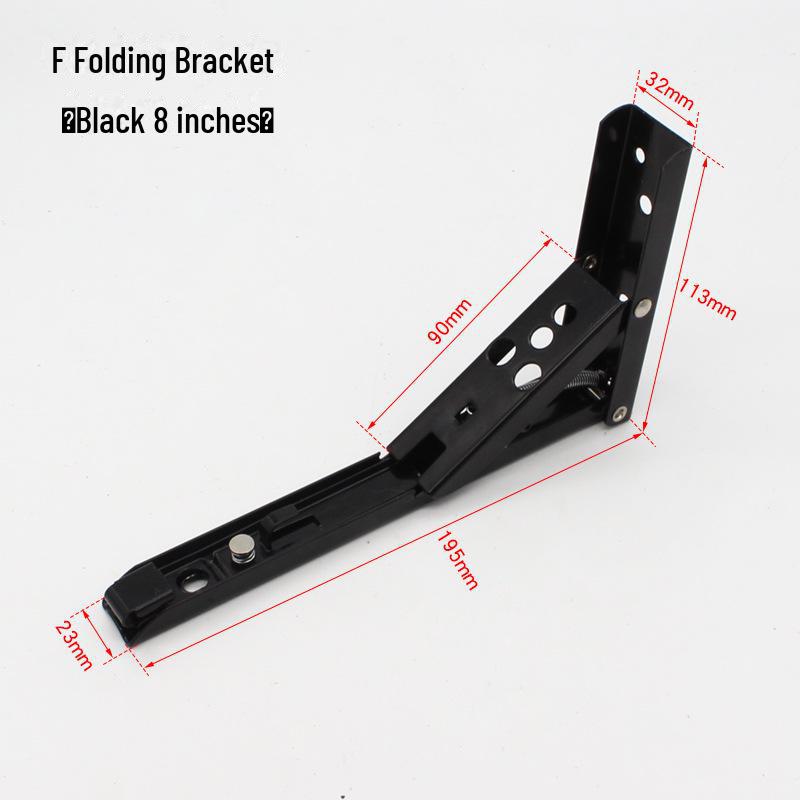 Dinite Heavy-Duty Folding Triangle Shelf Bracket