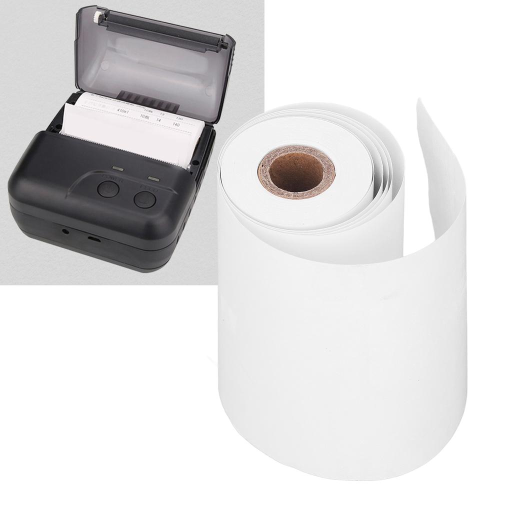Thermal Receipt Paper 80x40mm Thick 11 Meters Length Smoothing Printing Thermal Receipt Prin