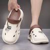 Fashion Couple's Thick Bottom Slippers Summer Men's Casual Waterproof Shoes Woman Hard-Wearing Sandals Mens Outdoor Beach Slides