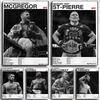 1pc Black And White U-Ultimate Fighting Championship UFC Poster HD Posters Home Room Bar Cafe Decor Art Wall Painting Picture