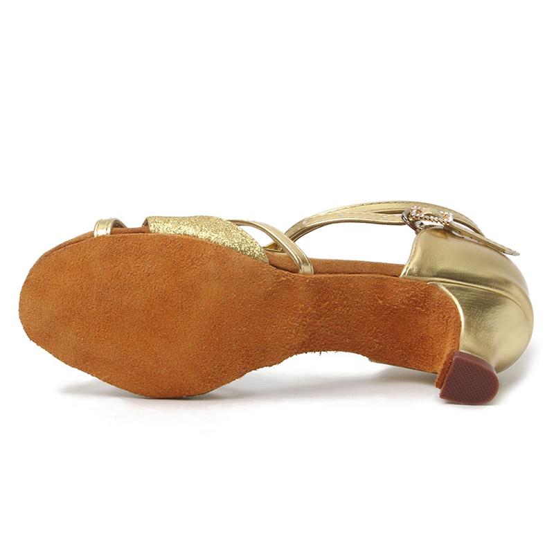 Туфли для латинских танцев на среднем каблуке 5 см, женские туфли для бальных танцев, туфли для танго и сальсы