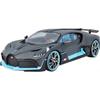 Mounted Miniatures - Bugatti Divo Black / Blue 1/18 Burago