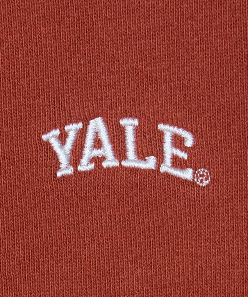 Худи на молнии Yale Small Arch_Коралловый
