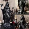  Cracker Barrel Witch Statue Halloween Resin Figurine Home Decor Collectible Tabletop Ornament