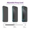 For iPhone 17 Pro Max 5Pcs Anti-Spy Film ENKAY Hat-Prince Anti-Glare Screen Protector Tempered Glass