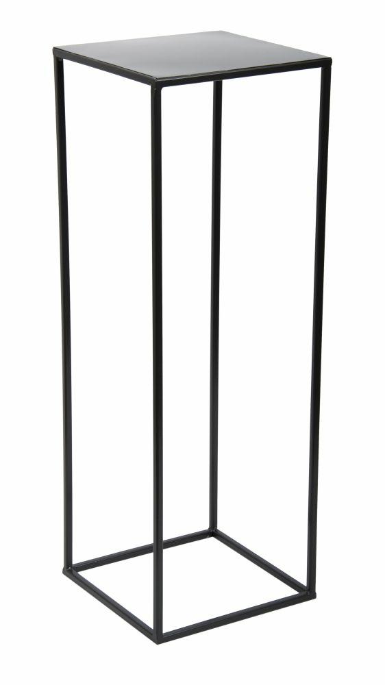 Czarny Nowoczesny Kwietnik Stojący 70Cm