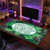 Celtic FC Theme Pattern Mouse Pad, Soccer Logo Design XXL Gaming Desk Mat Non-Slip Computer Mouse Pad
