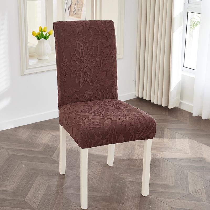 1 2 4 6 Pcs Stretch Dining Chair Covers Washable Polyester Universal Decorative Protective Slipcovers
