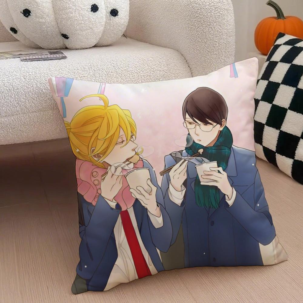 Cool DDoushisei Cushion Cover Throw Pillow Cover Hidden Button Durable Polyester Chair Cushion