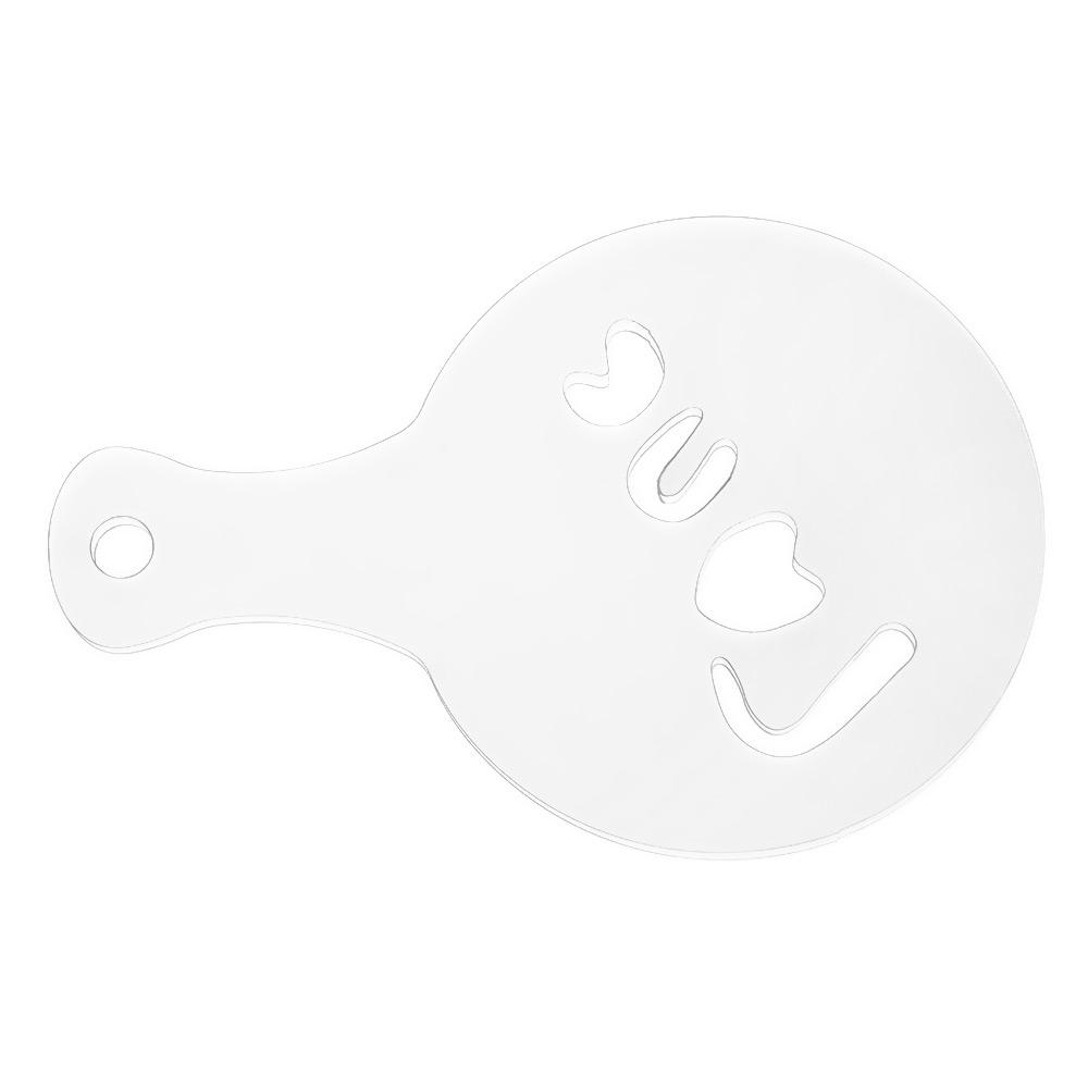 16pcs Kitchen Cake Latte Coffee Art Stencils Foam Tool Cappuccino Decorating