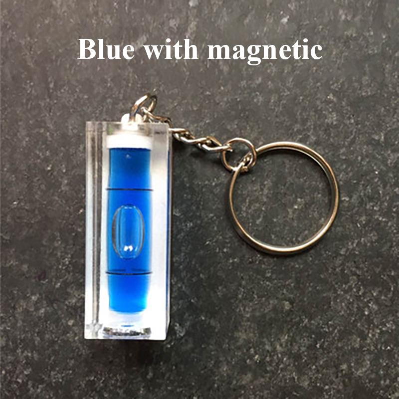 Мини круглый квадратный пузырьковый уровень с брелоком прецизионный пузырьковый уровень горизонтальный пузырьковый измерительный комплект