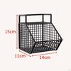 Adhesives Small Metal Basket Farmhouse Food Storage Mesh Bin Fruit Shelf Vegetable Rack Kitchen
