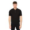 Duck and Cover Mens Danvers Knitted Quarter Zip Polo Shirt