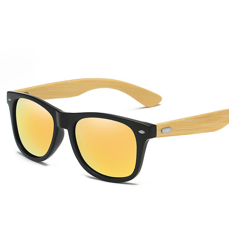 Солнцезащитные очки Outdoor Wood Ultraviolet, классические модные, индивидуальные, на бамбуковой ножке, мужские и женские, спортивные солнцезащитные очки UV400