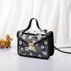 Korean-Style Transparent Crossbody Bag: Cute Women's Handbag with Lovely Print, Small & Fresh for 2024