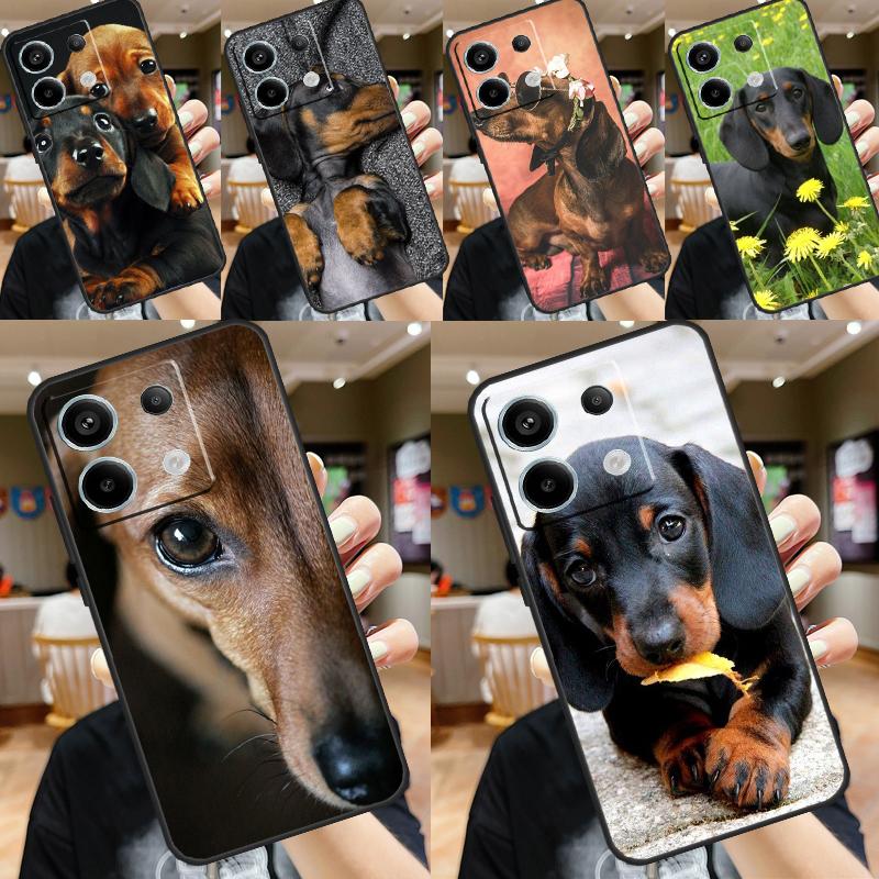 Teckel Dackel Dachshund Dog Case For Xiaomi Redmi 13C 12C 9C 10C Redmi Note 13 Pro 9 10 11 12 Pro 9S 10S 11S 12S Cover