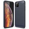 Case + Tempered Glass - E.F.CONNECTION - for iPhone 12 Pro - Flexible - Shockproof - Navy Blue