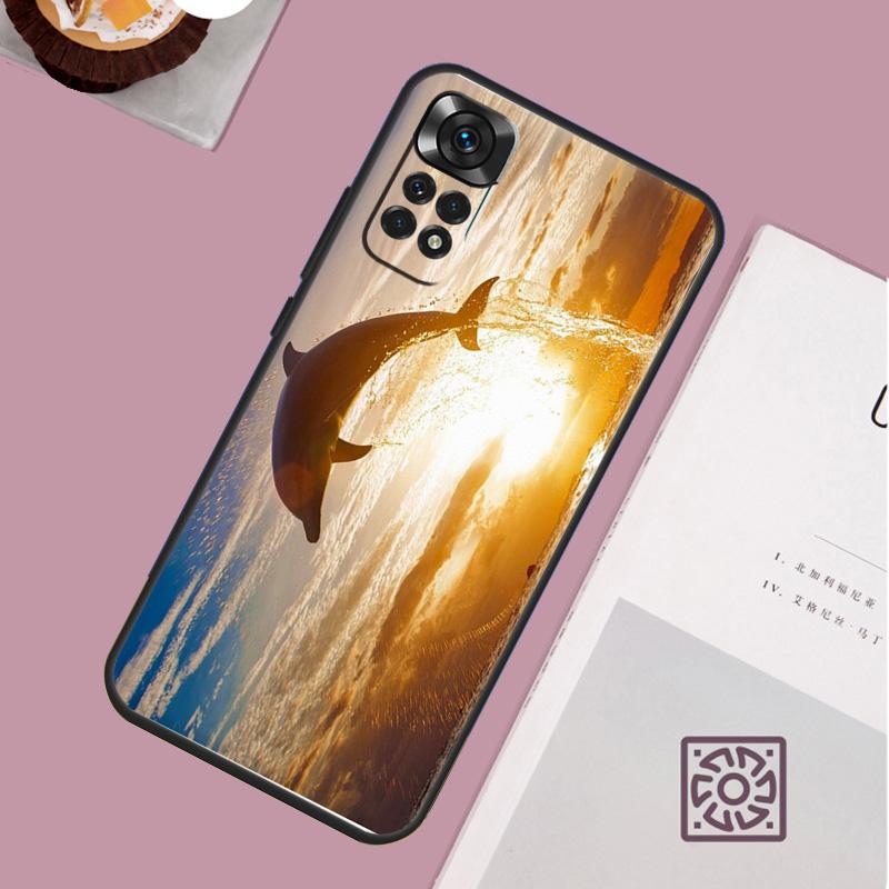 Чехол 'Морской Дельфин' для Xiaomi Redmi Note 12 9 10 11 13 Pro Plus 9S 10S 11S 12S Redmi 12 10C 12C 13C