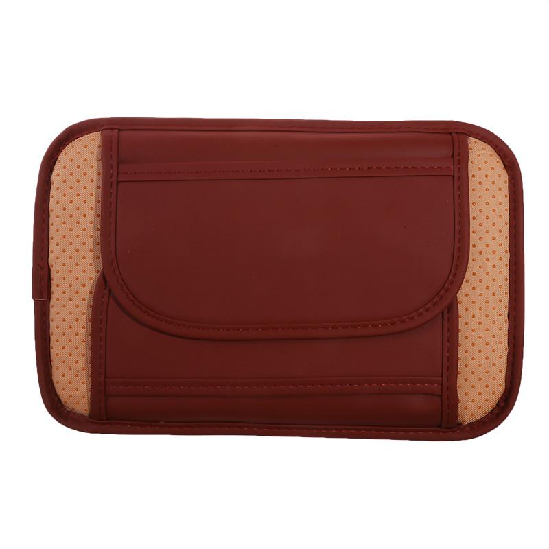 Подушка подлокотника автомобиля Кожаная Накладка на крышку центральной консоли Автомобильные аксессуары для интерьера