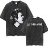 Dani Martin What I Earn Tour Washed New Arrival Mens Clothes Tee Shirt Homme Graphic TShirts Men Tshirt for Men Ropa Hombre