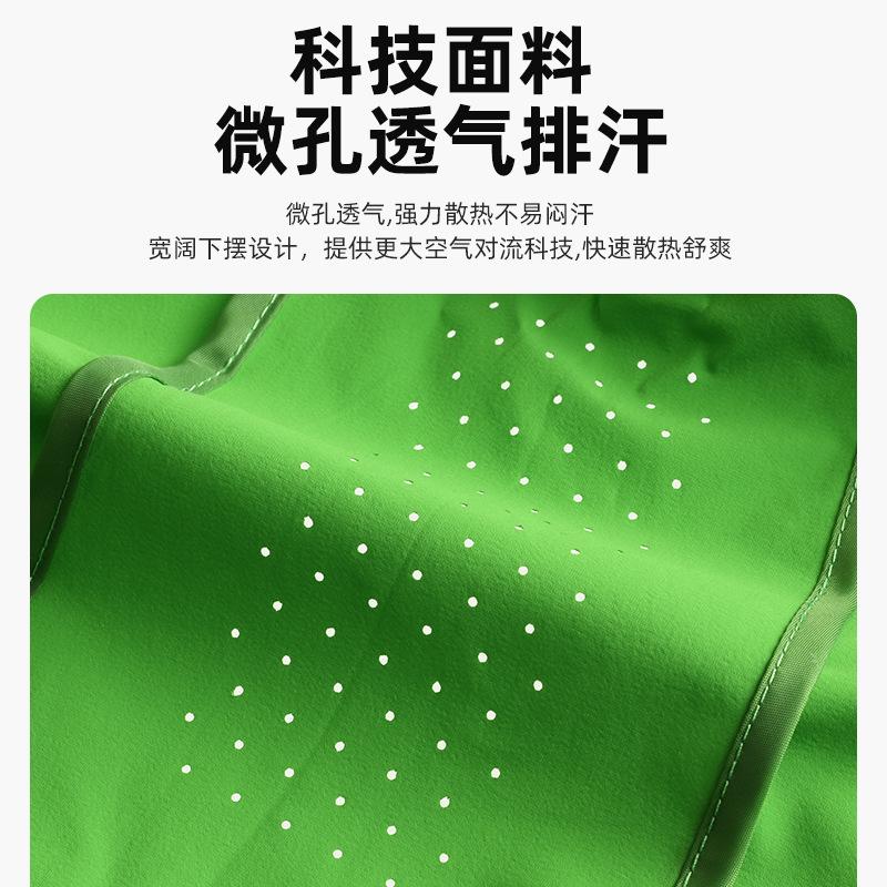 UPF100 + Niaojia laser microporous ice silk sunscreen men's clothing, UV protection, breathable and quick-drying skin