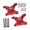 2 Aluminum Alloy Shock Absorber Mounts for 1:16 Scale RC Cars. Easy Installation. Directly Replaces