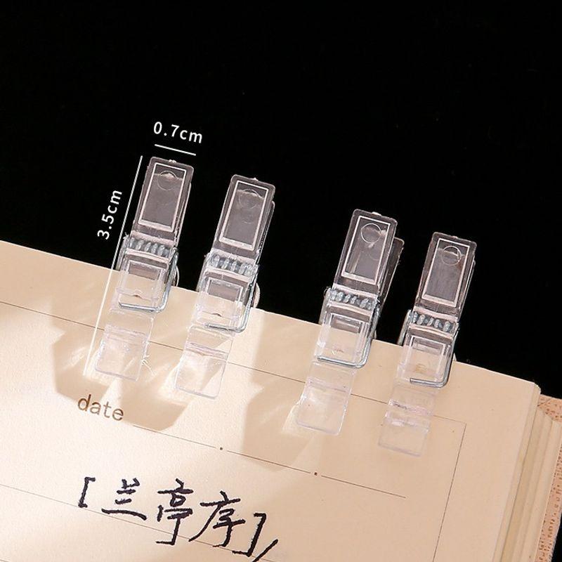 20 шт./кор. канцелярские принадлежности для офиса, школы, канцелярские принадлежности, прочные пластиковые зажимы для большого пальца