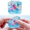 Slow Rising Blue Ocean Ice Cube Stress Balls Slow Rebound Sensory Fidget Toy  Social Activities
