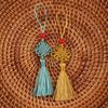 Ornaments Chinese Knot Silk Tassel Pendant Chinese Knot Pendant Curtain Charms Tassel DIY Craft