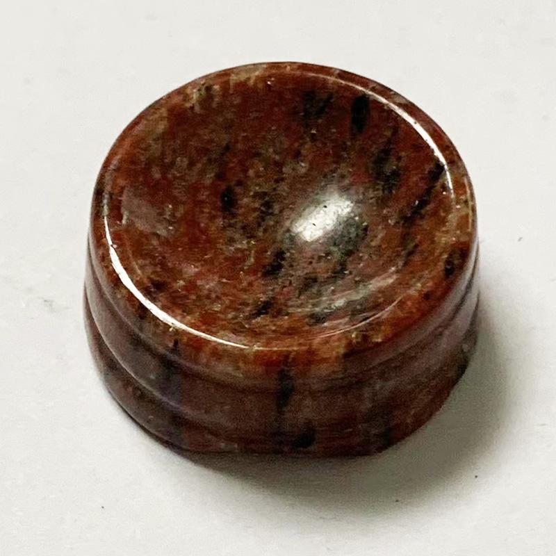 Gem Ball Ornaments Standard Natural Crystal Support Mine Various Materials Base Base Bracket Round Golf Tee