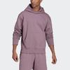 Adidas Originals Trefoil C Hoody Ft Повседневная спортивная толстовка с капюшоном для мужчин Светло-фиолетовый HF6376