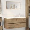 VidaXL Vanity Unit Artisan Oak 100x38.5x45 Cm Engineered Wood, Bathroom Cabinet, Support, Bathroom Cupboard 856253