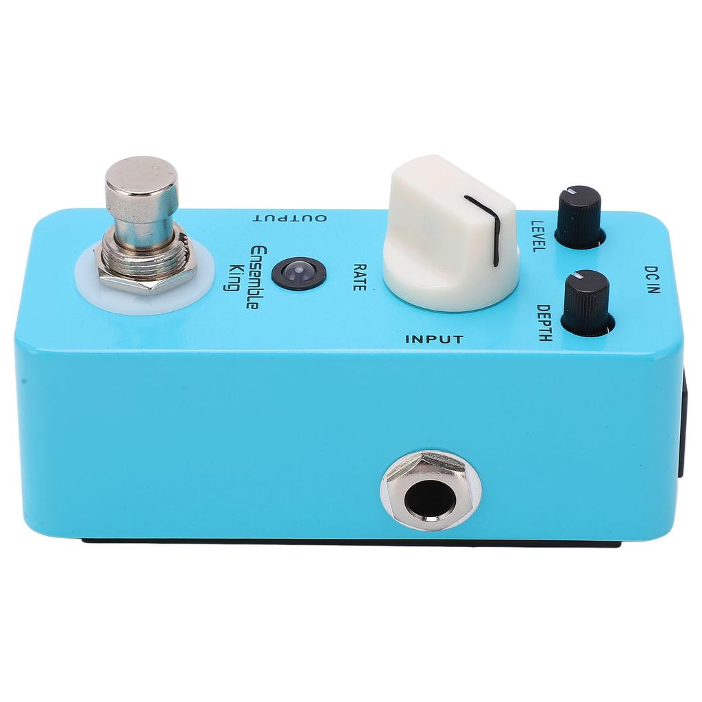 Analog Chorus Pedal Metal Electric Guitar Effect Pedal with True Bypass Switch LED Indicator