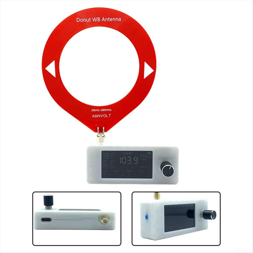 Мини-радиоприемник SI4732 10 кГц-180 МГц Портативный коротковолновый радиоприемник с антенной SW LW AM FM SSB Мини-радио SI4732