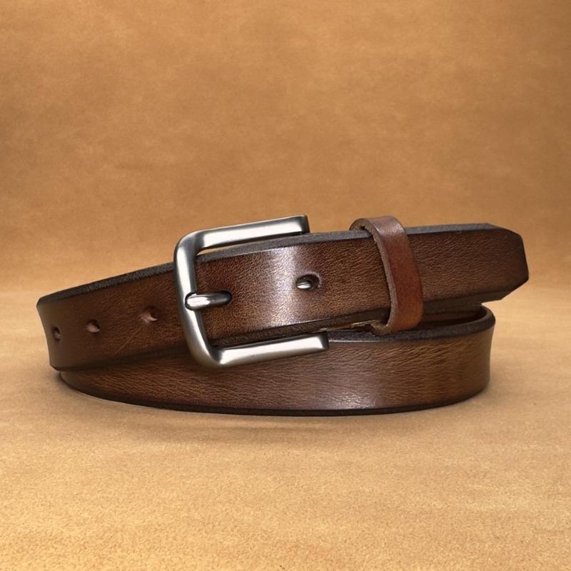 Простой женский ремень первого слоя, универсальный ремень, женский изящный декоративный модный ремень с пряжкой