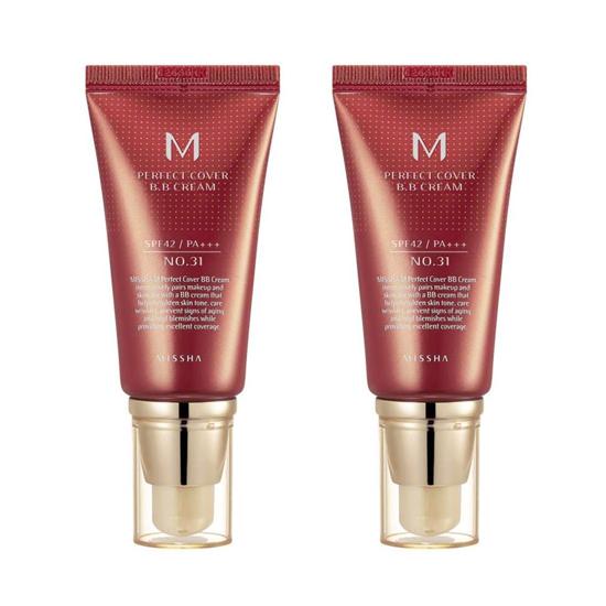 MISSHA M Perfect Cover BB Cream SPF42 PA+++ 50мл №31 Золотисто-Бежевый (3 варианта)