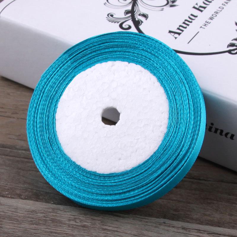 1cm Gold Satin Braided Ribbon, 10mm Silk Cloth Strip for Christmas Packaging and Gift Wrapping